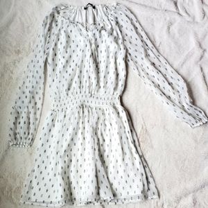 Abercrombie and Fitch Lace-Up Peasant Dress